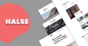 Halse - Architecture & Interior Design Elementor Template Kit - Nulled Download - EmpireGPL