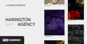 Harington - Creative Portfolio WordPress Theme - Nulled Download - EmpireGPL