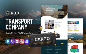 Haulix - Transportation And Logistics Multipurpose WordPress Elementor Theme WordPress Theme - Nulled Download - EmpireGPL