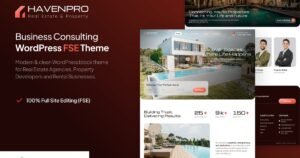 Havenpro – Real Estate Agency & Property WP Theme - Nulled Download - EmpireGPL