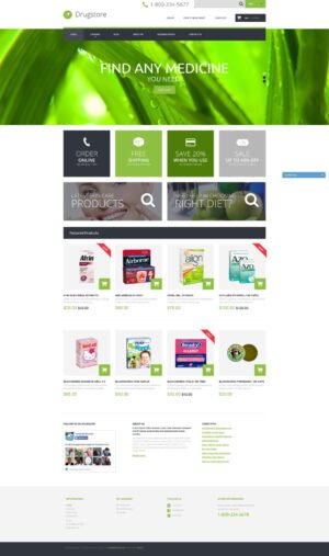 Health Care Drugstore Shopify Theme - Nulled Download - EmpireGPL