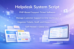 Helpdesk System Script