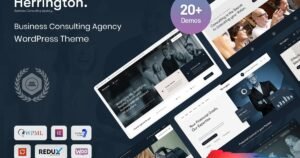 Herrington - Business Consulting WordPress Theme - Nulled Download - EmpireGPL