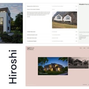 Hiroshi – Architecture and Interior Design Theme - Nulled Download - EmpireGPL