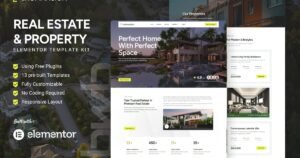 Homansion - Real Estate & Property Elementor Template Kit - Nulled Download - EmpireGPL