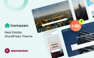 Homezen - Real Estate WordPress Theme - Nulled Download - EmpireGPL