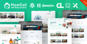 Homlisti – Real Estate WordPress Theme + RTL - Nulled Download - EmpireGPL