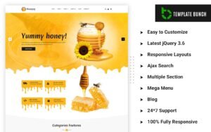 Honeysy - Responsive Shopify Theme for eCommerce - Nulled Download - EmpireGPL
