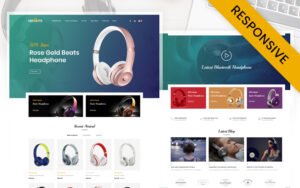 Hoofs - Headphone Store OpenCart Responsive Template OpenCart Template - Nulled Download - EmpireGPL
