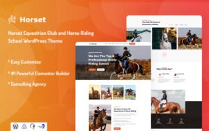 Horset - Equestrian Club and Horse Riding School WordPress Theme - Nulled Download - EmpireGPL