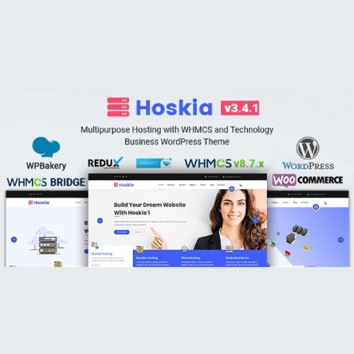 Hoskia - Multipurpose Hosting with WHMCS Theme - Nulled Download - EmpireGPL