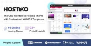 Hostiko - Hosting WordPress & WHMCS Theme - Nulled Download - EmpireGPL