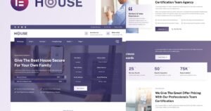 Housec - Smart Home Security Service Elementor Template Kit - Nulled Download - EmpireGPL