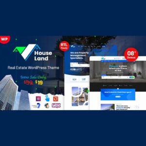Houseland – Real Estate WordPress Theme - Nulled Download - EmpireGPL