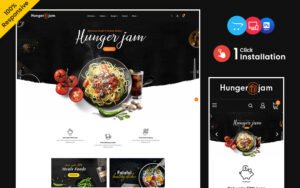 Hungerjam - Restaurant and Food Responsive OpenCart Store OpenCart Template - Nulled Download - EmpireGPL