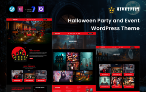 HuwntFest – Halloween Party & Event WordPress Theme - Nulled Download - EmpireGPL