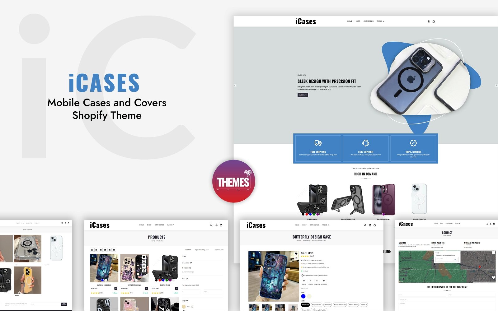 iCases – Mobile Cases and Covers Shopify Theme – Nulled Download – EmpireGPL