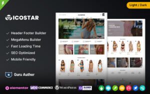 Icostar - Lingerie, Fashion and Swimming Clothes WooCommerce Responsive Theme WooCommerce Theme - Nulled Download - EmpireGPL