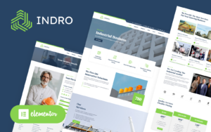 Indro - Industrial Company Factory WordPress Elementor Theme WordPress Theme - Nulled Download - EmpireGPL