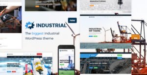 Industrial - Factory Business WordPress Theme - Nulled Download - EmpireGPL
