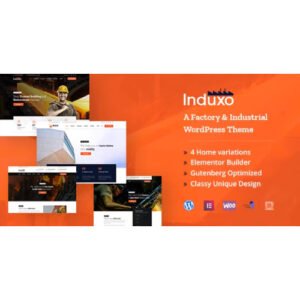 Induxo – Industry WordPress Theme - Nulled Download - EmpireGPL