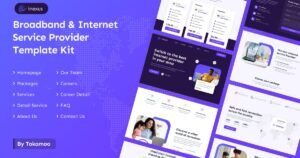 Inexus | Broadband & Internet Service Provider Elementor Template Kit - Nulled Download - EmpireGPL