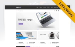 Infex - Electronics Store OpenCart Responsive Template OpenCart Template - Nulled Download - EmpireGPL