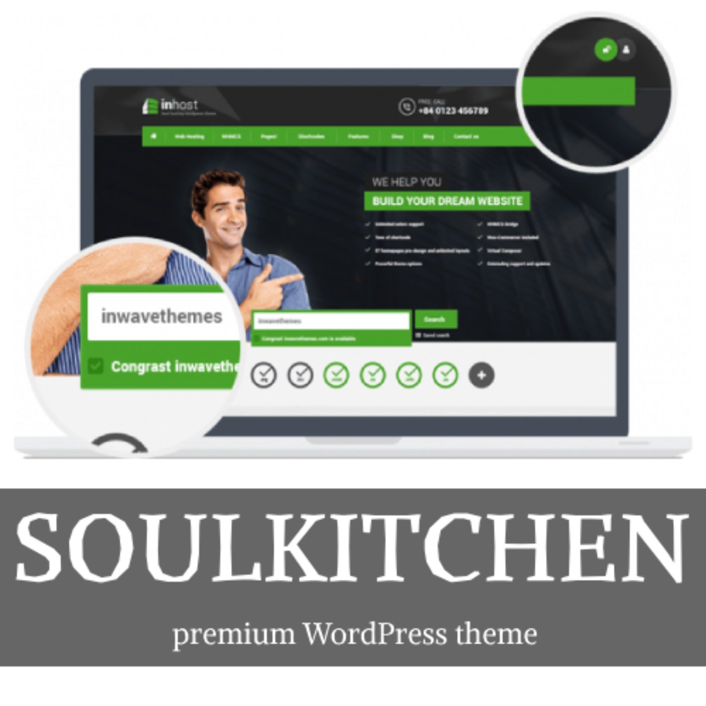 InHost - WHMCS Integration WordPress Theme - Nulled Download - EmpireGPL