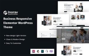Inorav - Business Responsive Elementor WordPress Theme - Nulled Download - EmpireGPL