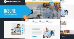 Insure - Insurance Business Elementor Template Kit - Nulled Download - EmpireGPL