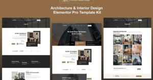 Intereal - Architecture & Interior Design Elementor Pro Template Kit - Nulled Download - EmpireGPL