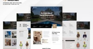 Interial - Interior & Architecture Elementor Template Kit - Nulled Download - EmpireGPL