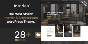 Interico - Interior Design & Architecture WordPress Theme - Nulled Download - EmpireGPL