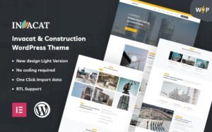 Invacat - Construction WordPress Theme - Nulled Download - EmpireGPL