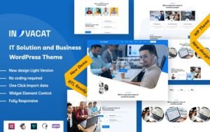 Invacat - IT Solution and Business WordPress Theme - Nulled Download - EmpireGPL