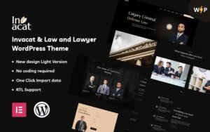 Invacat - Law and Lawyer WordPress Theme - Nulled Download - EmpireGPL