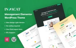 Invacat - Management Elementor WordPress Theme - Nulled Download - EmpireGPL