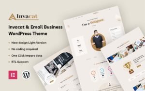 Invacat - Personal WordPress Theme - Nulled Download - EmpireGPL