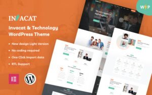 Invacat - Technology Elementor WordPress Theme - Nulled Download - EmpireGPL