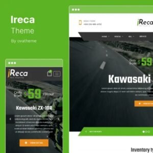 Ireca - Car Rental Boat, Bike, Vehicle, Calendar WordPress Theme - Nulled Download - EmpireGPL