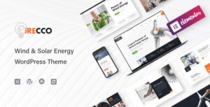 iRecco - Wind & Solar Energy WordPress Theme - Nulled Download - EmpireGPL