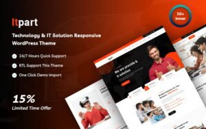 Itpart - Technology & IT Solution Responsive WordPress Theme - Nulled Download - EmpireGPL