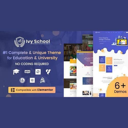 IvyPrep (Ivy School) | Education & School WordPress Theme - Nulled Download - EmpireGPL
