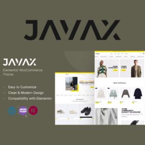 Javax - Elementor WooCommerce Theme - Nulled Download - EmpireGPL
