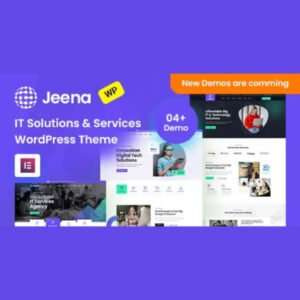 Jeena - Technology & IT Solutions WordPress Theme - Nulled Download - EmpireGPL