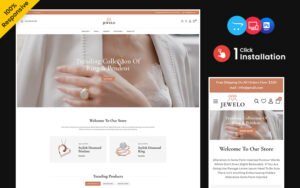 Jewelo - Jewellery Fashion And Accessories Multipurpose Responsive OpenCart Store OpenCart Template - Nulled Download - EmpireGPL
