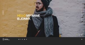 Jonny - Personal WordPress Theme - Nulled Download - EmpireGPL