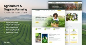 JosieFarms - Agriculture & Organic Farming Elementor Template Kit - Nulled Download - EmpireGPL