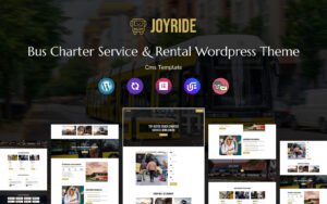 Joyride - Bus Charter And Rental Service Multipurpose Responsive WordPress Theme - Nulled Download - EmpireGPL