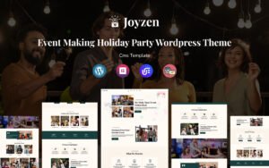 Joyzen - Event Making Holiday Party Multipurpose Responsive WordPress Theme - Nulled Download - EmpireGPL